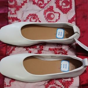 Time and True Women Soft Square Toe Ballet Flats